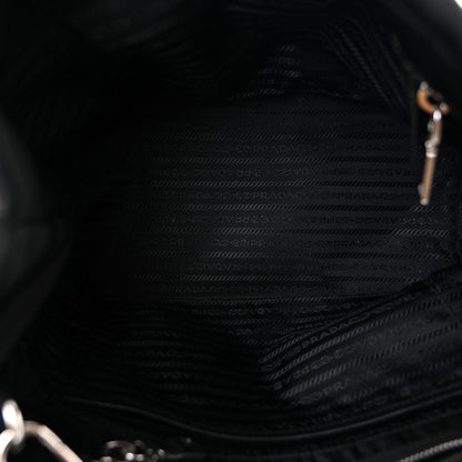 Prada Nylon Tessuto Impuntu Quilted Tote Black 5 of 10