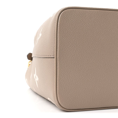 Louis Vuitton Empreinte Monogram Giant Neonoe MM Tourterelle Creme 9 of 10