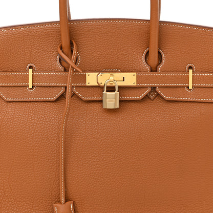 Hermes Togo Birkin 35 Gold 8 of 22