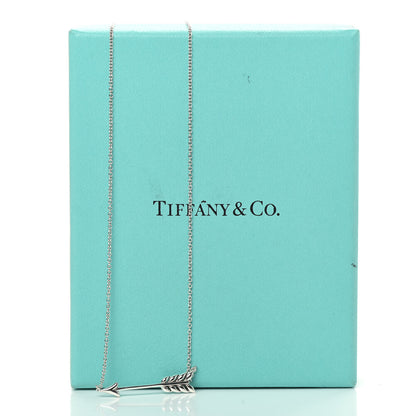 Tiffany Sterling Silver Paloma's Graffiti Arrow Pendant Necklace 6 of 6