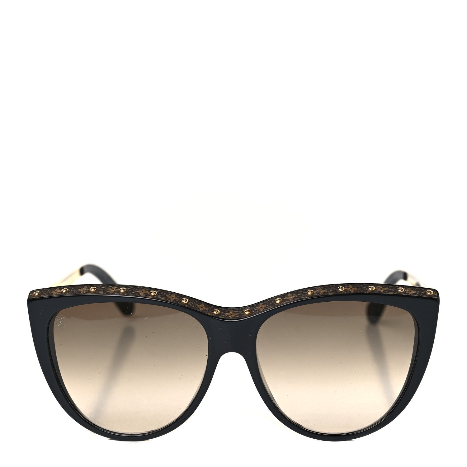 Louis Vuitton Acetate Monogram La Boum Sunglasses Z1147E Black 4 of 7