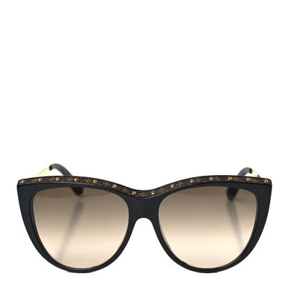 Louis Vuitton Acetate Monogram La Boum Sunglasses Z1147E Black 4 of 7