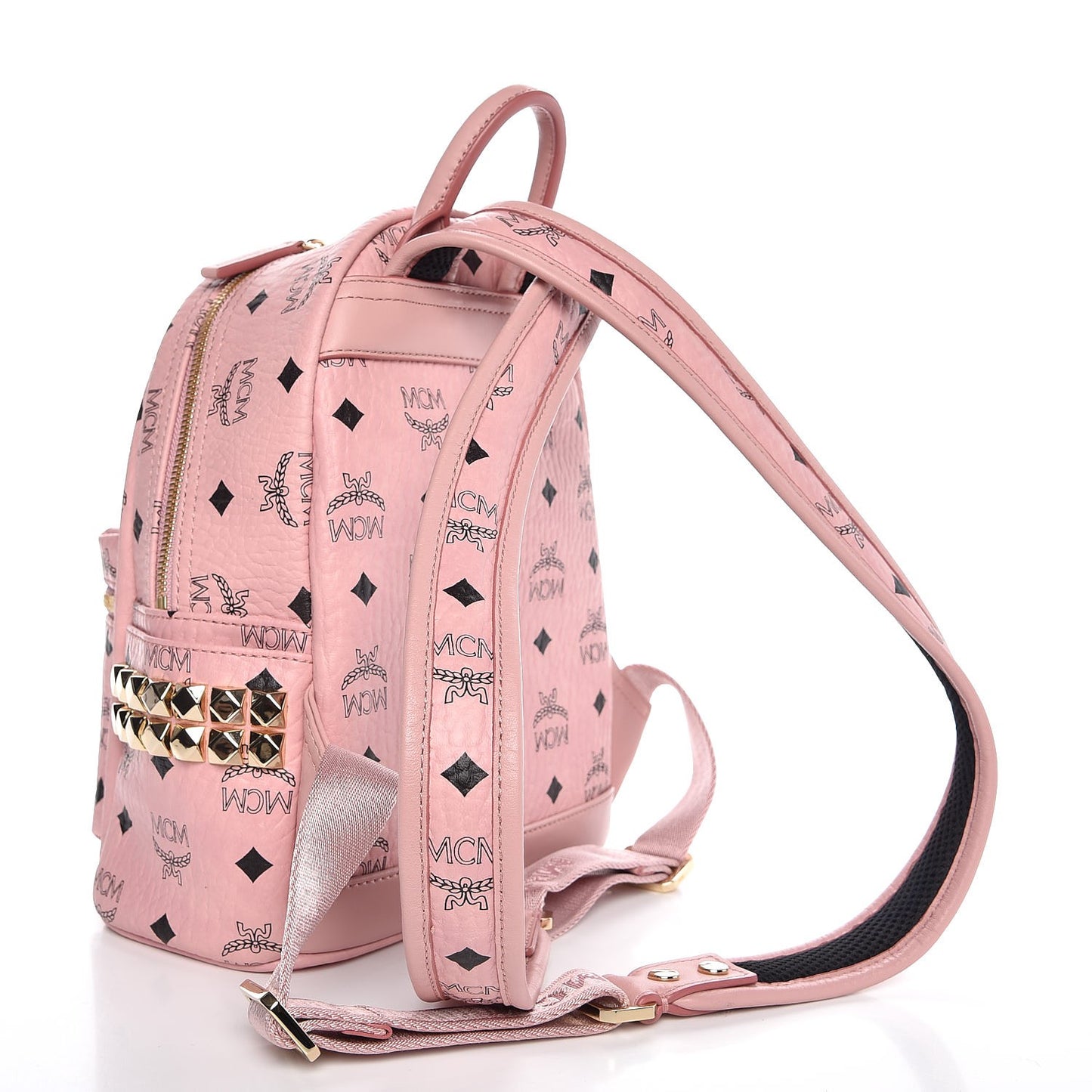Visetos Side Stud Mini Stark Backpack Pink