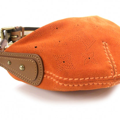 Louis Vuitton Suede Mahina Onatah Pochette Orange 6 of 9