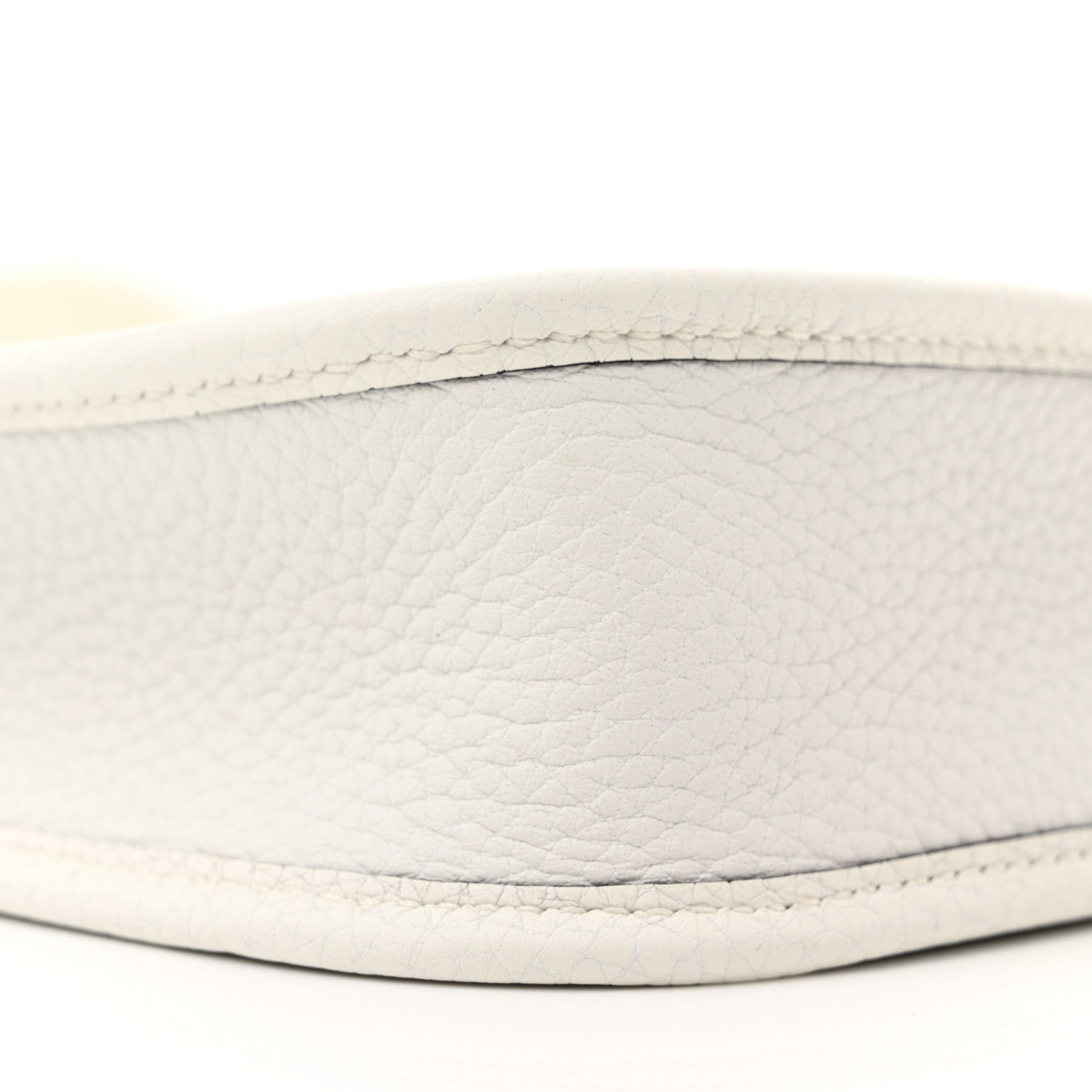 Hermes Taurillon Clemence Evelyne TPM New White 9 of 11