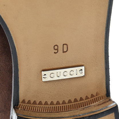 Gucci Suede Mens 1953 Horsebit Loafers 9 Brown 6 of 10