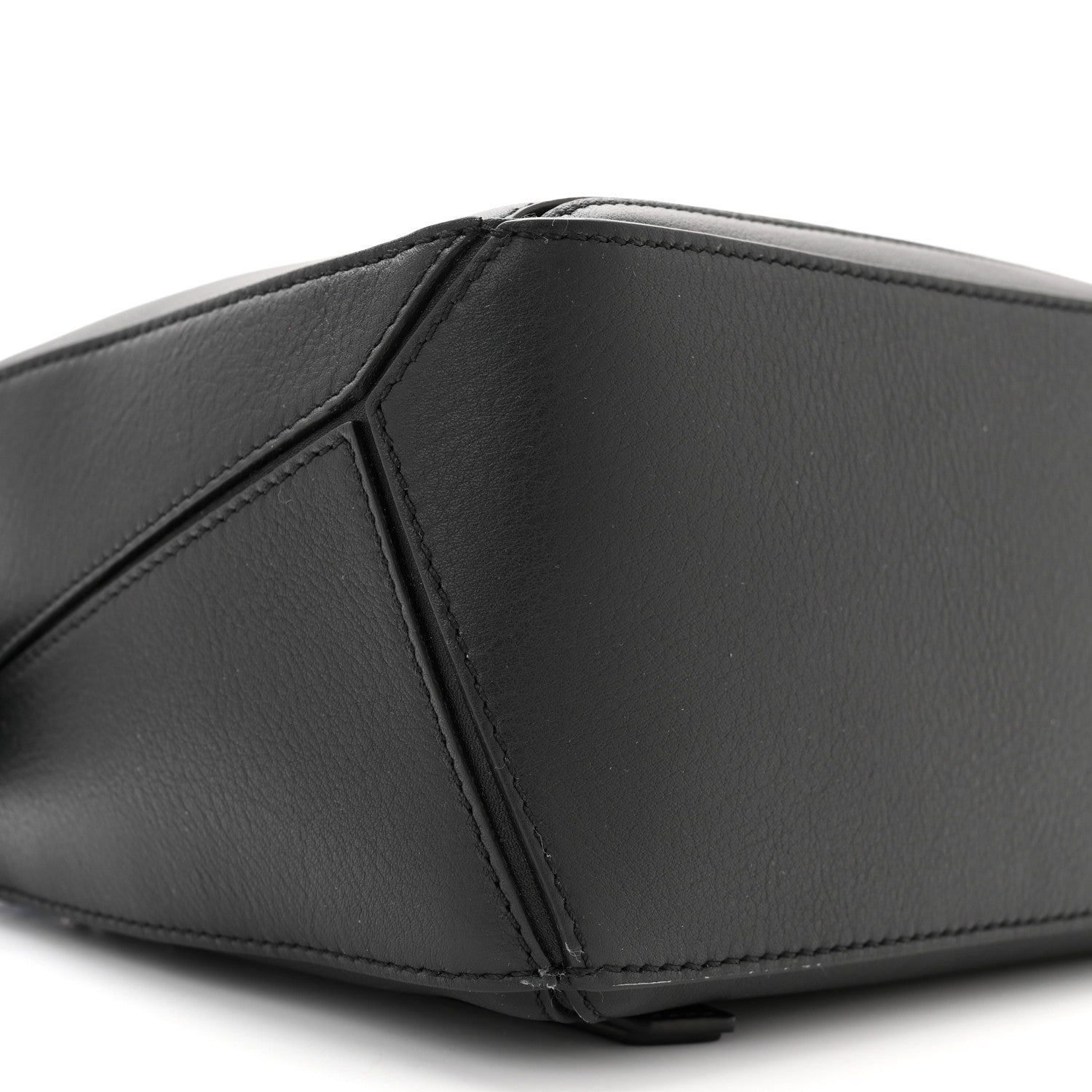 Loewe Calfskin Small Puzzle Bag Black 8 of 10