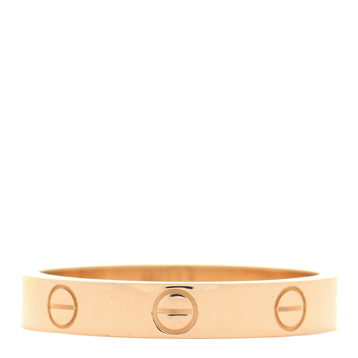 Cartier 18K Yellow Gold 3.5mm LOVE Wedding Band Ring 58 8.25 3 of 5