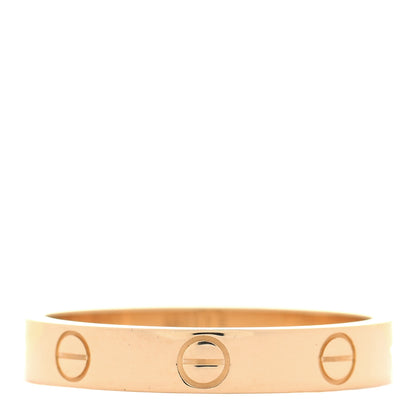 Cartier 18K Yellow Gold 3.5mm LOVE Wedding Band Ring 58 8.25 3 of 5