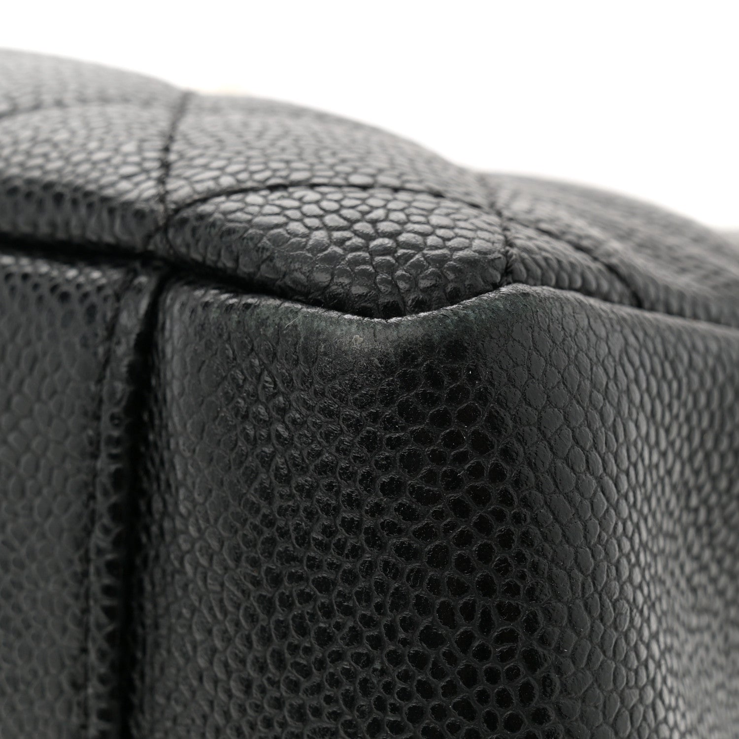 Chanel Caviar Quilted Grand Shopping Tote GST Black 12 of 13