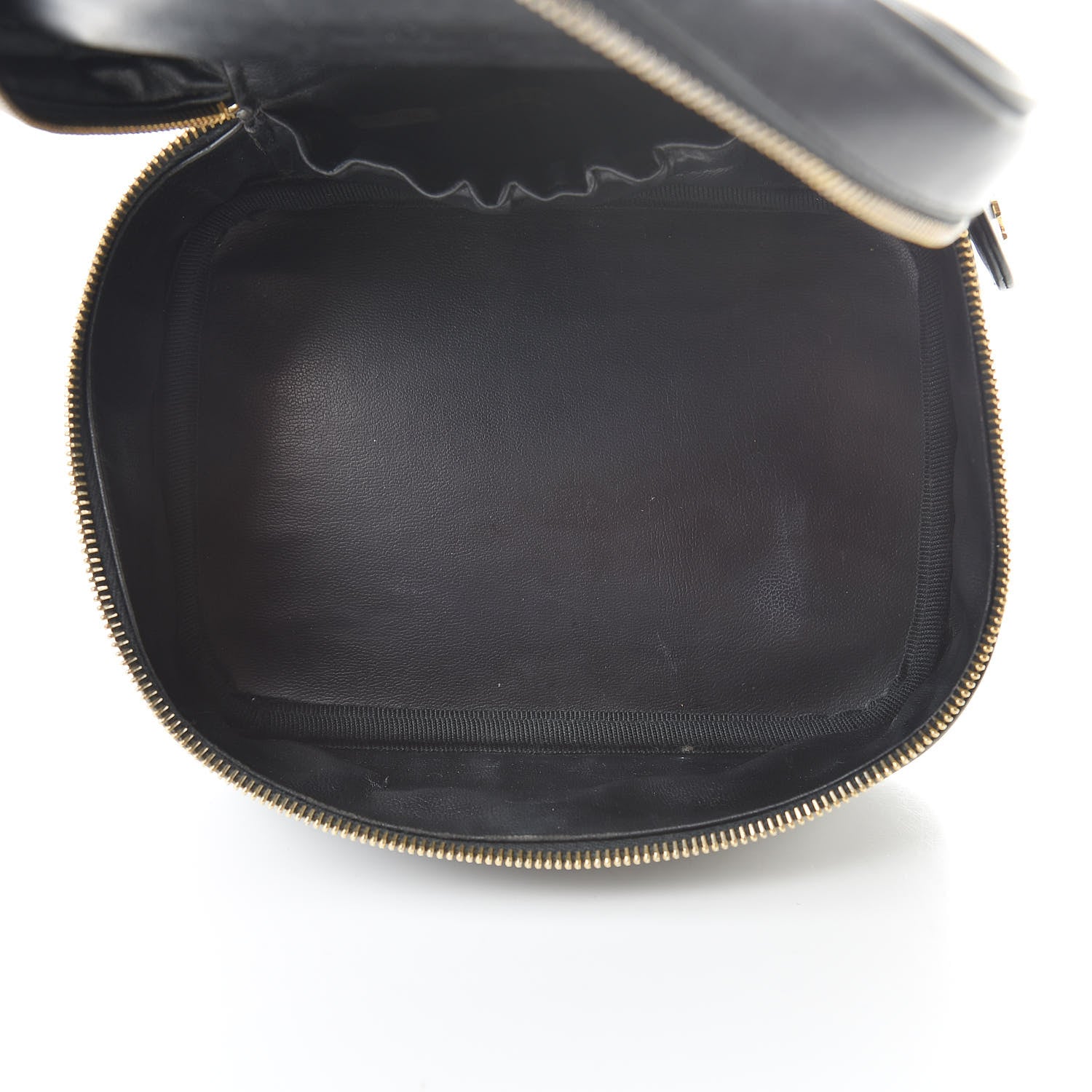 Chanel Lambskin Vanity Cosmetic Bag Black 5 of 12