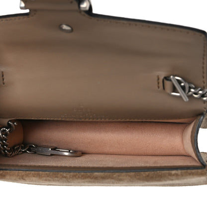 Gucci GG Supreme Monogram Super Mini Dionysus Shoulder Bag Taupe 5 of 9