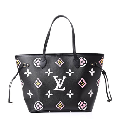 Louis Vuitton Monogram Giant Wild At Heart Neverfull MM Black 1 of 4