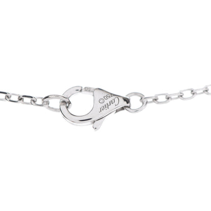 Cartier 18K White Gold Diamond Extra Small C Hearts And Symbols Necklace 4 of 6