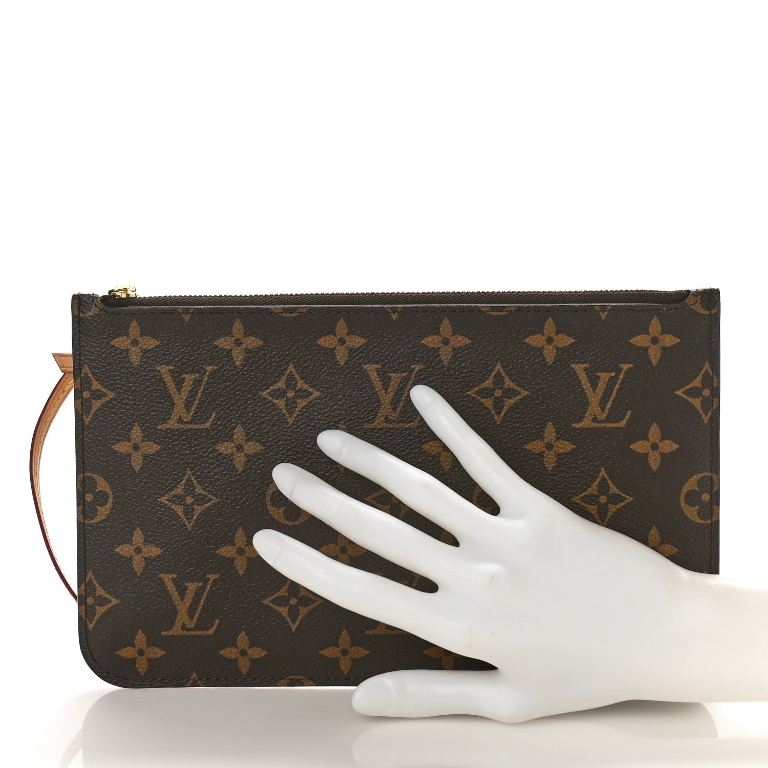Louis Vuitton Monogram Neverfull MM GM Pochette 2 of 8