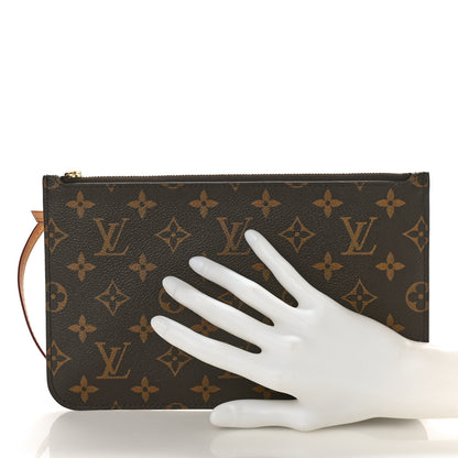 Louis Vuitton Monogram Neverfull MM GM Pochette 2 of 8