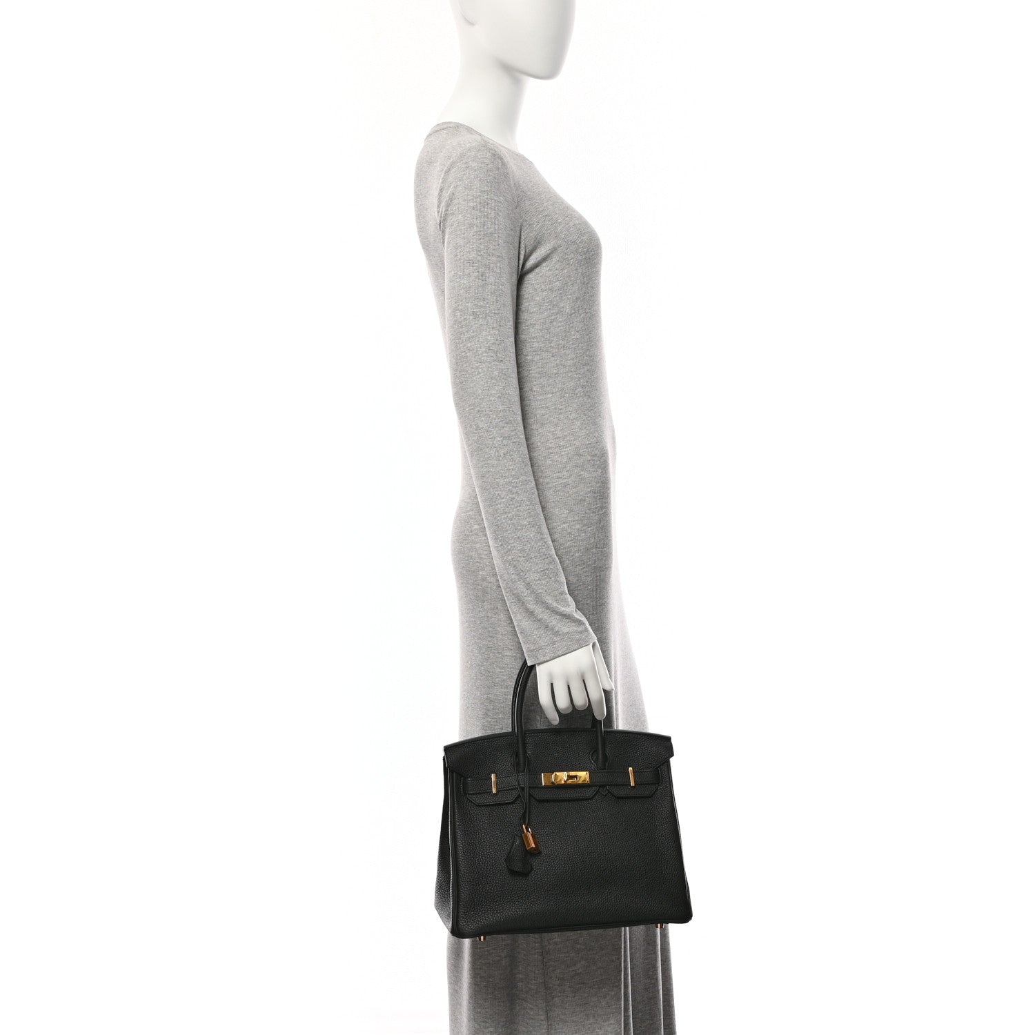 Hermes Togo Birkin 30 Black 2 of 11