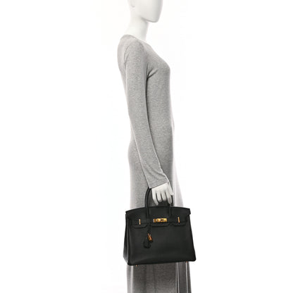 Hermes Togo Birkin 30 Black 2 of 11