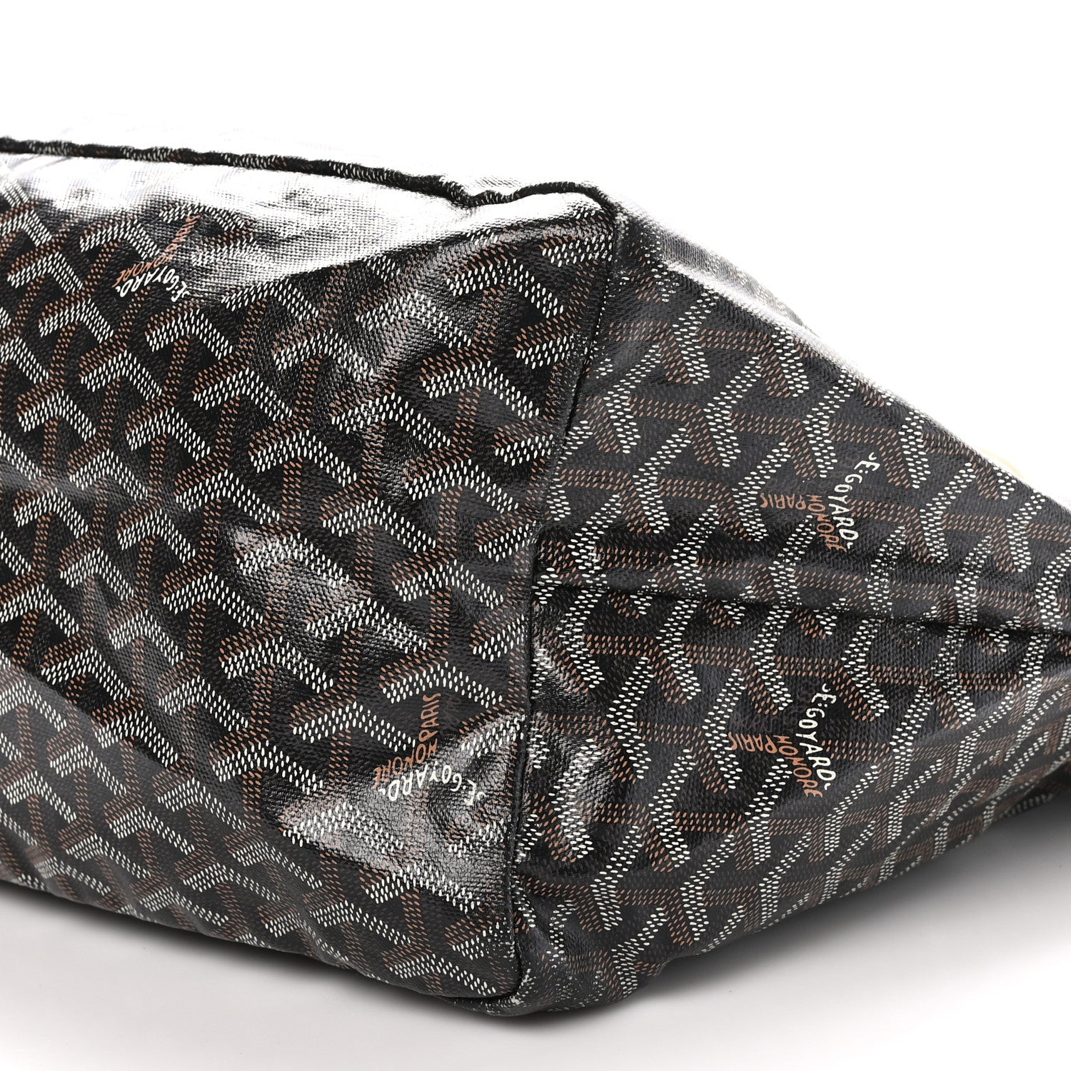 Goyard Goyardine Saint Louis GM Black Gold 11 of 13