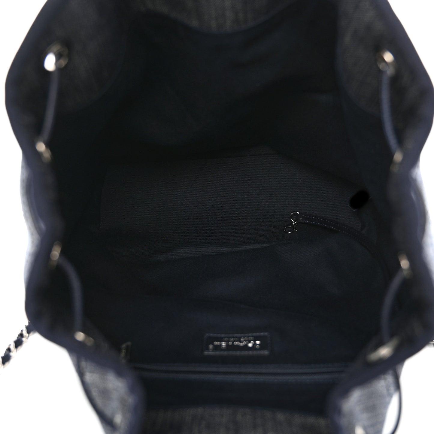 Canvas Large Deauville Backpack Denim Blue