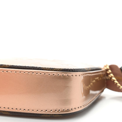 Louis Vuitton Metallic Vernis Mini Pochette Accessories Rose Gold 8 of 8