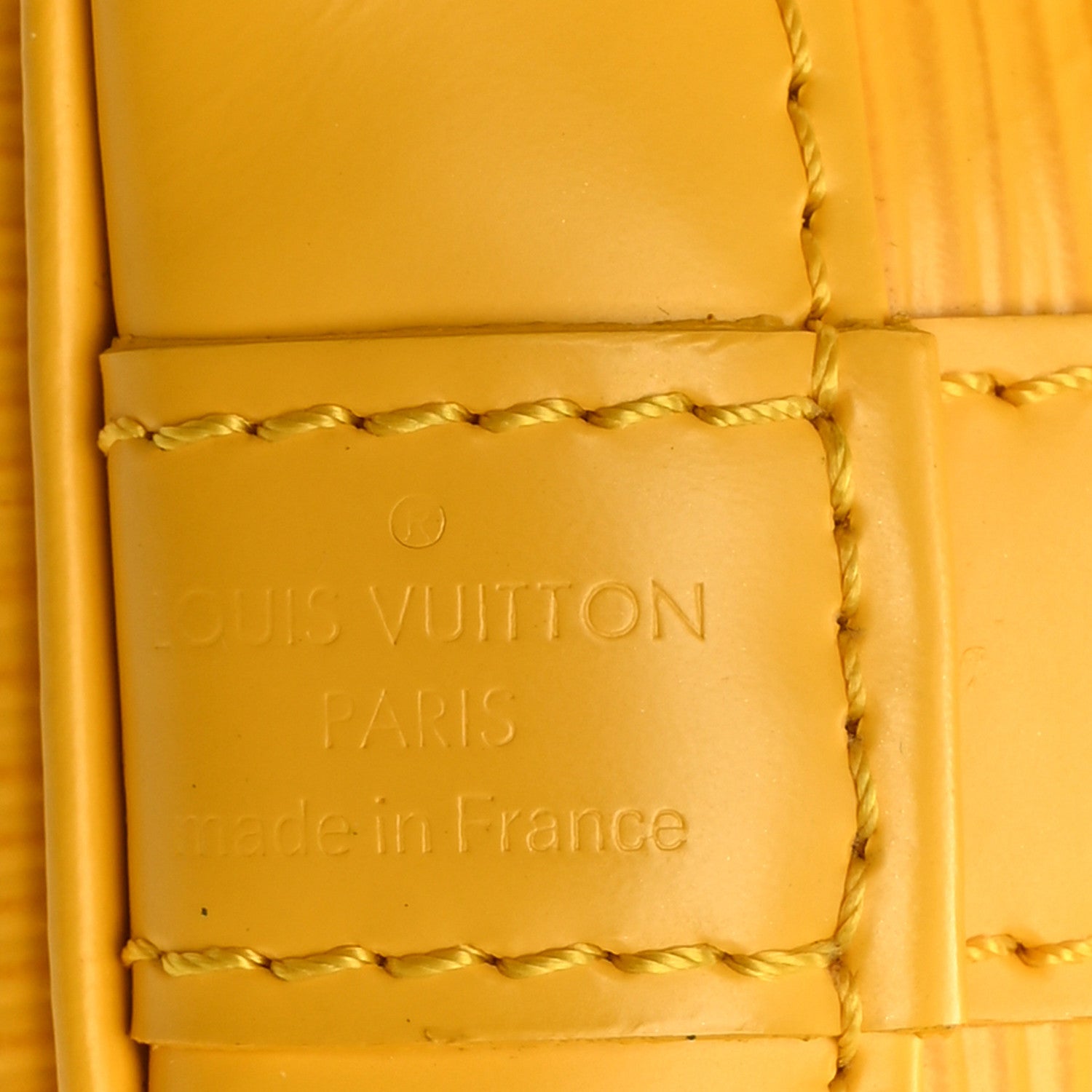 Louis Vuitton Epi Noe BB Citron 5 of 8