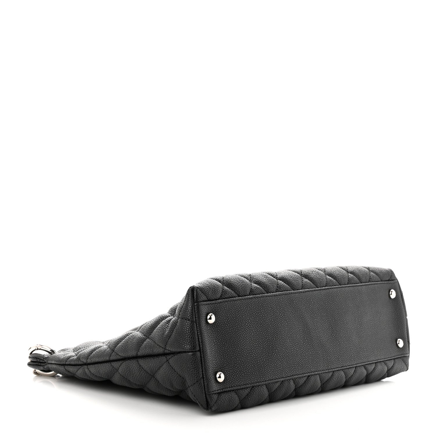Chanel Caviar Quilted Easy Zip Tote Black 4 of 10