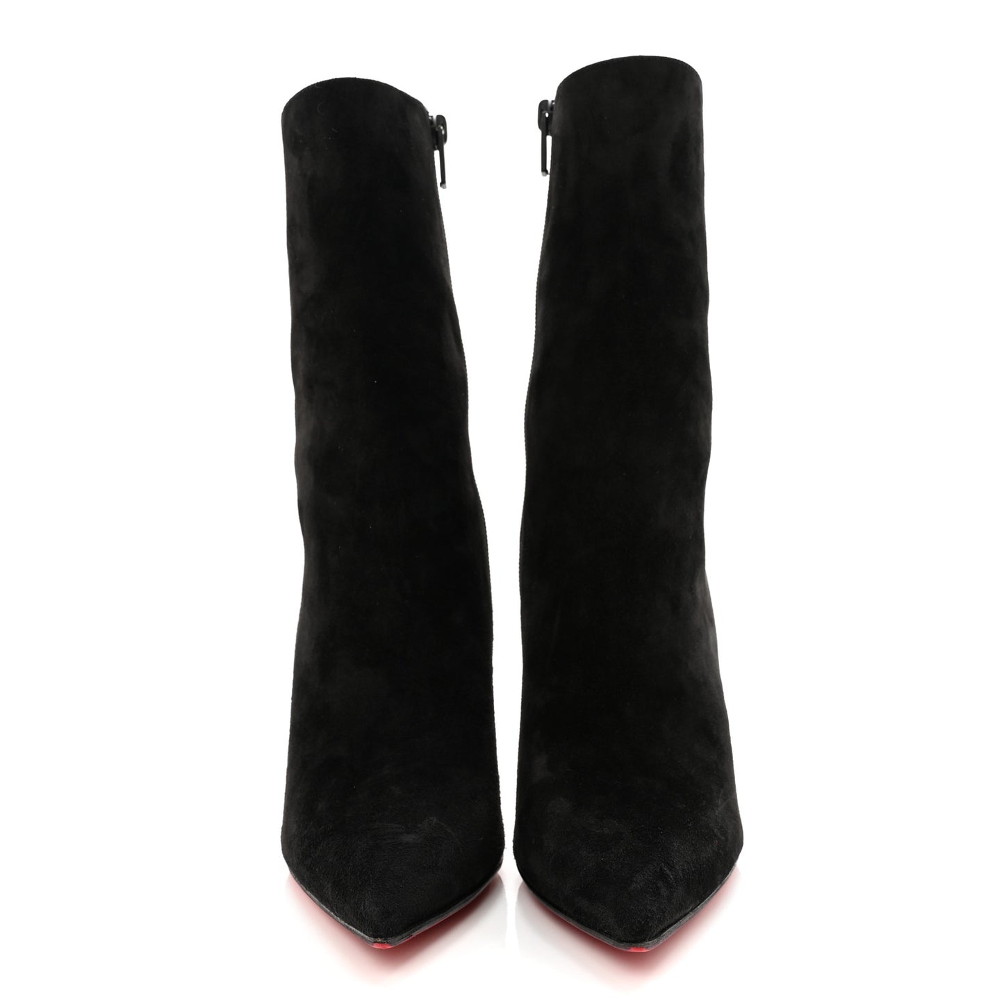 Suede Lipbooty 100 Booties 39 Black