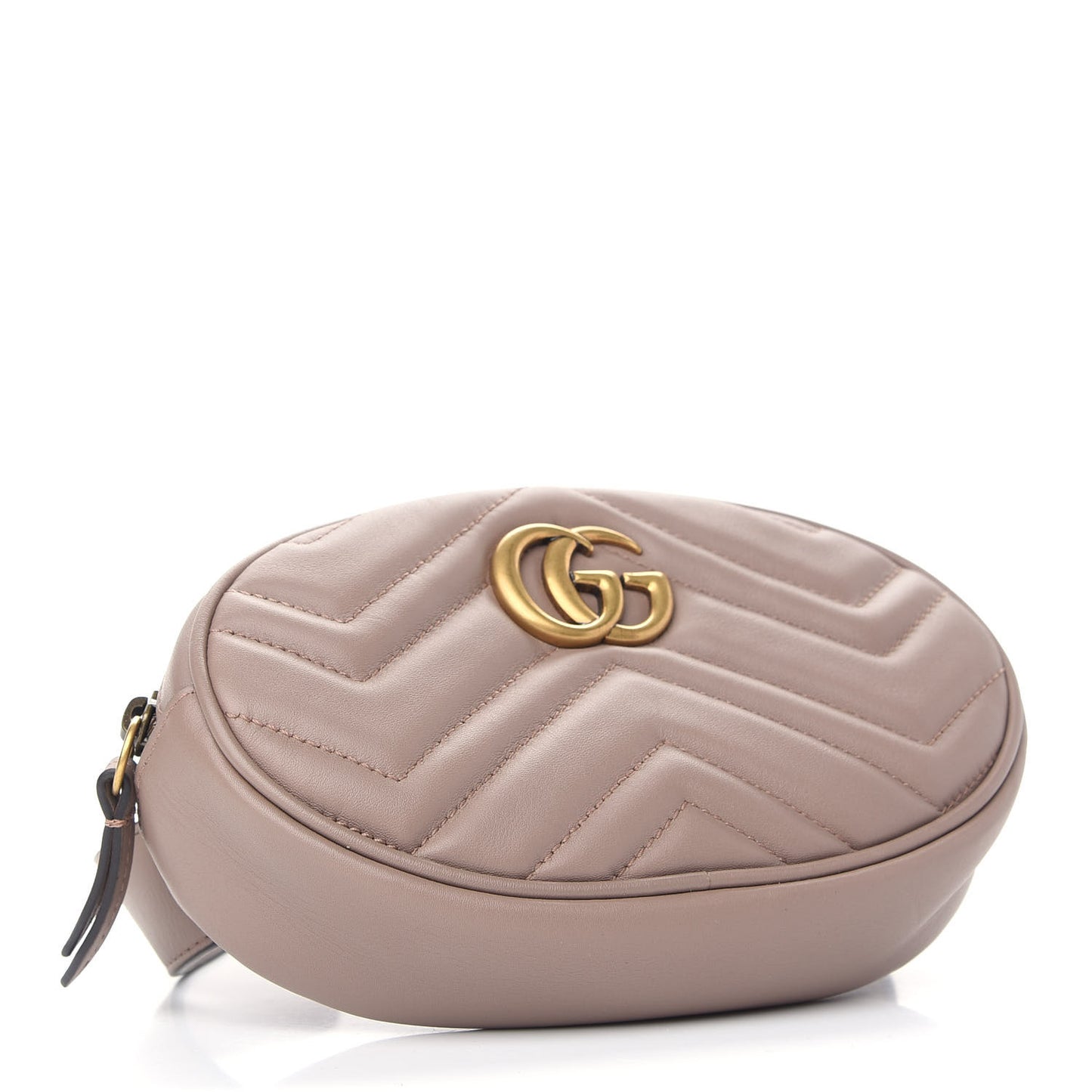 Calfskin Matelasse GG Marmont Belt Bag 85 34 Porcelain Rose