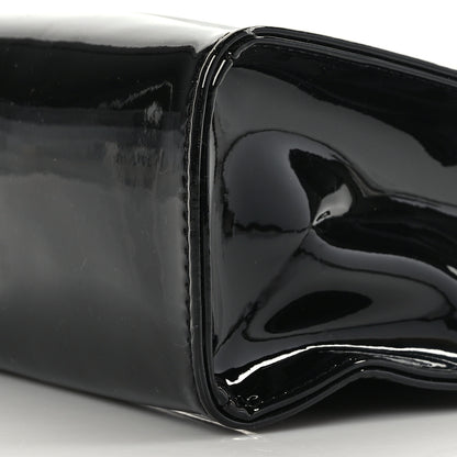 Telfar Patent Vegan Leather Small Shopping Bag Black 7 of 7