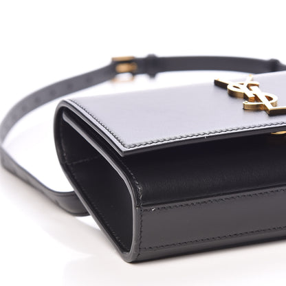 Saint Laurent Smooth Calfskin Monogram Kate Belt Bag Black 6 of 9