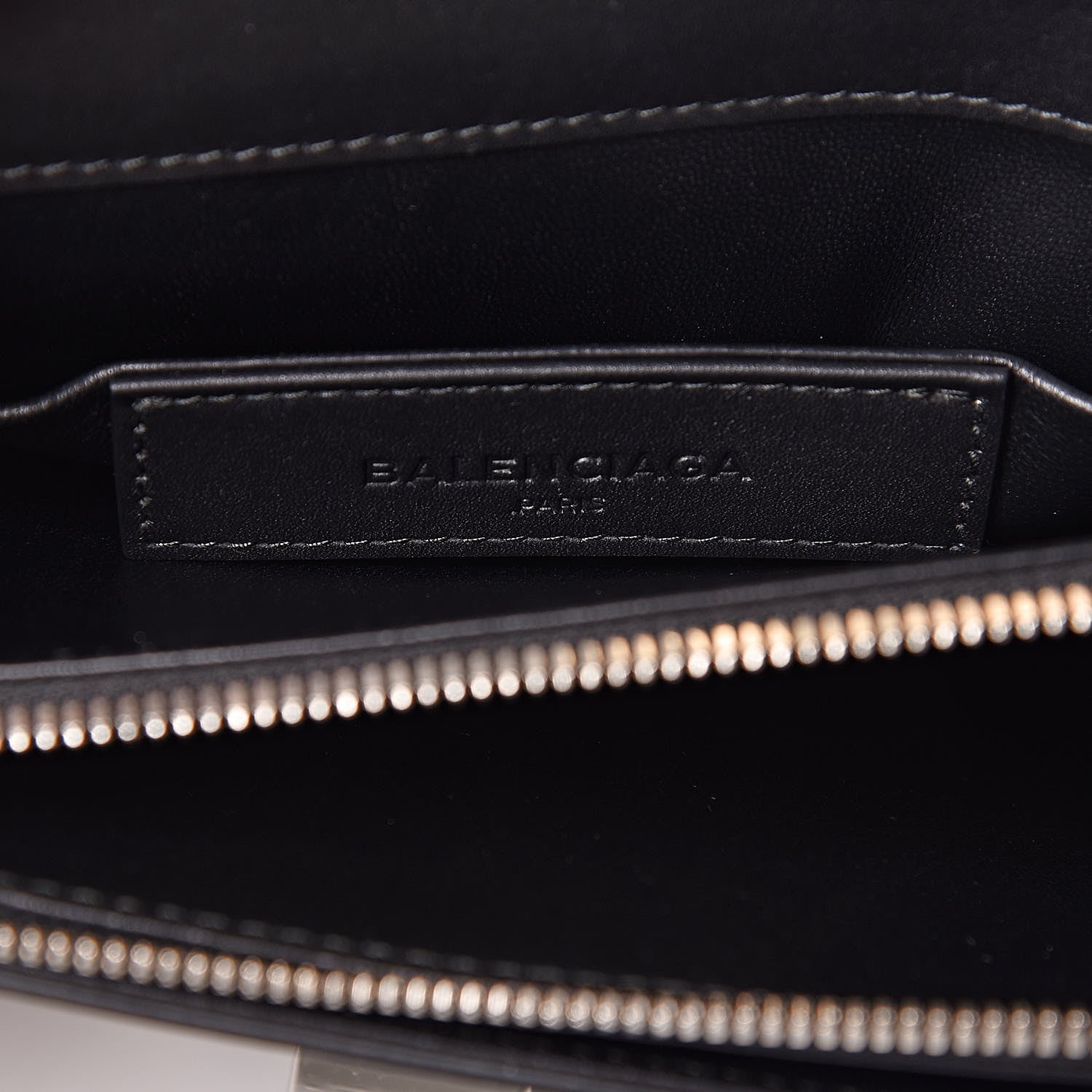 Balenciaga Veau Le Dix Pochette Black 6 of 10