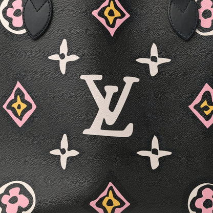 Louis Vuitton Monogram Giant Wild At Heart Neverfull MM Black 9 of 11