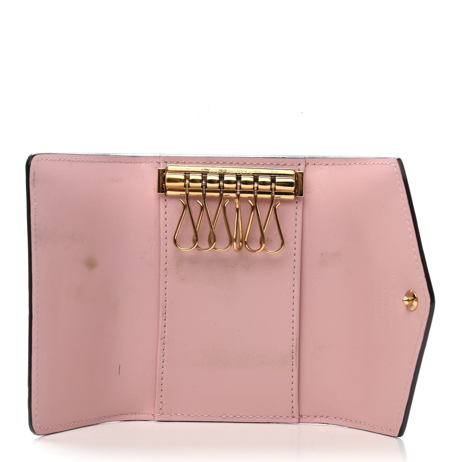 Louis Vuitton Vernis Multicles 6 Key Holder Rose Ballerine 5 of 11