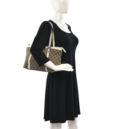 Gucci Monogram Medium Abbey Tote Off White 2 of 15