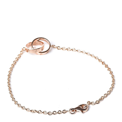 Cartier 18K Pink Gold Interlocking LOVE Bracelet 3 of 6