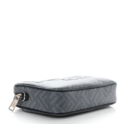 Fendi Calfskin Shadow Striped FF Logo Camera Case Multicolor 4 of 11