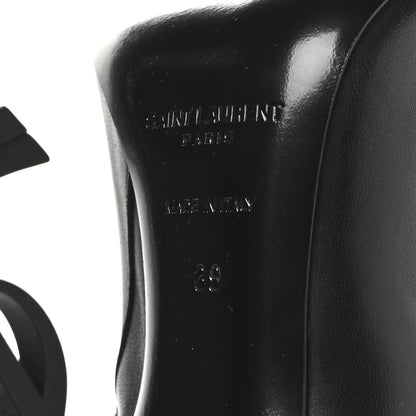 Saint Laurent Calfskin Opyum Ankle Boots 39 Black 7 of 7