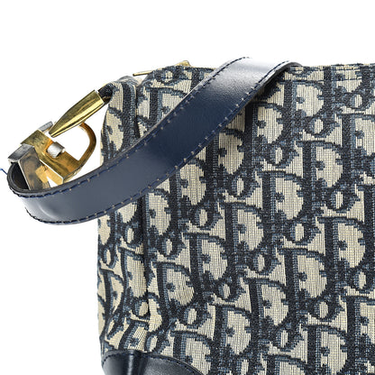 Christian Dior Monogram Shoulder Bag Navy Blue 6 of 19