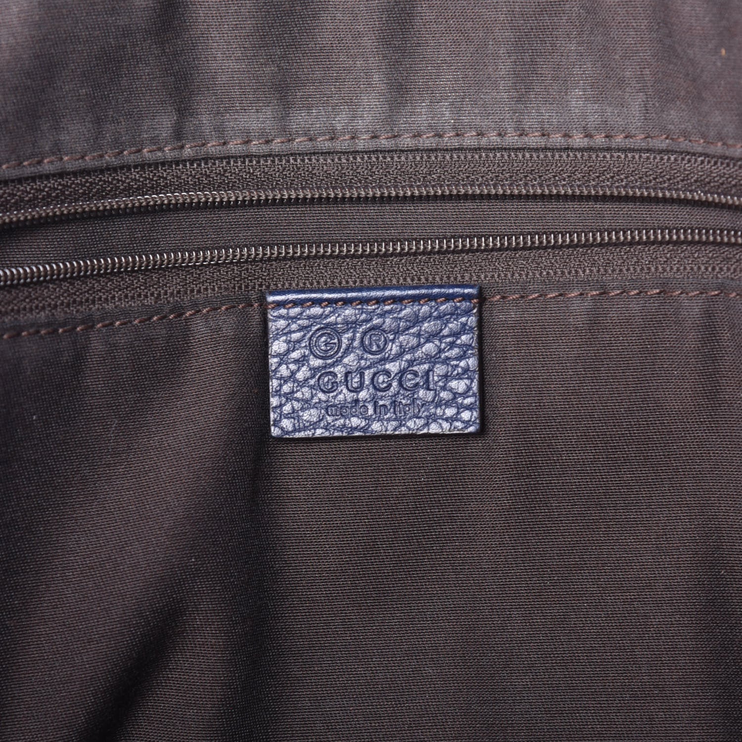 Gucci Crystal Monogram Messenger Bag Navy 6 of 10