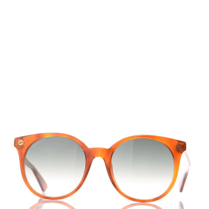 Gucci Round Frame Sunglasses GG0091S Tortoise 3 of 7