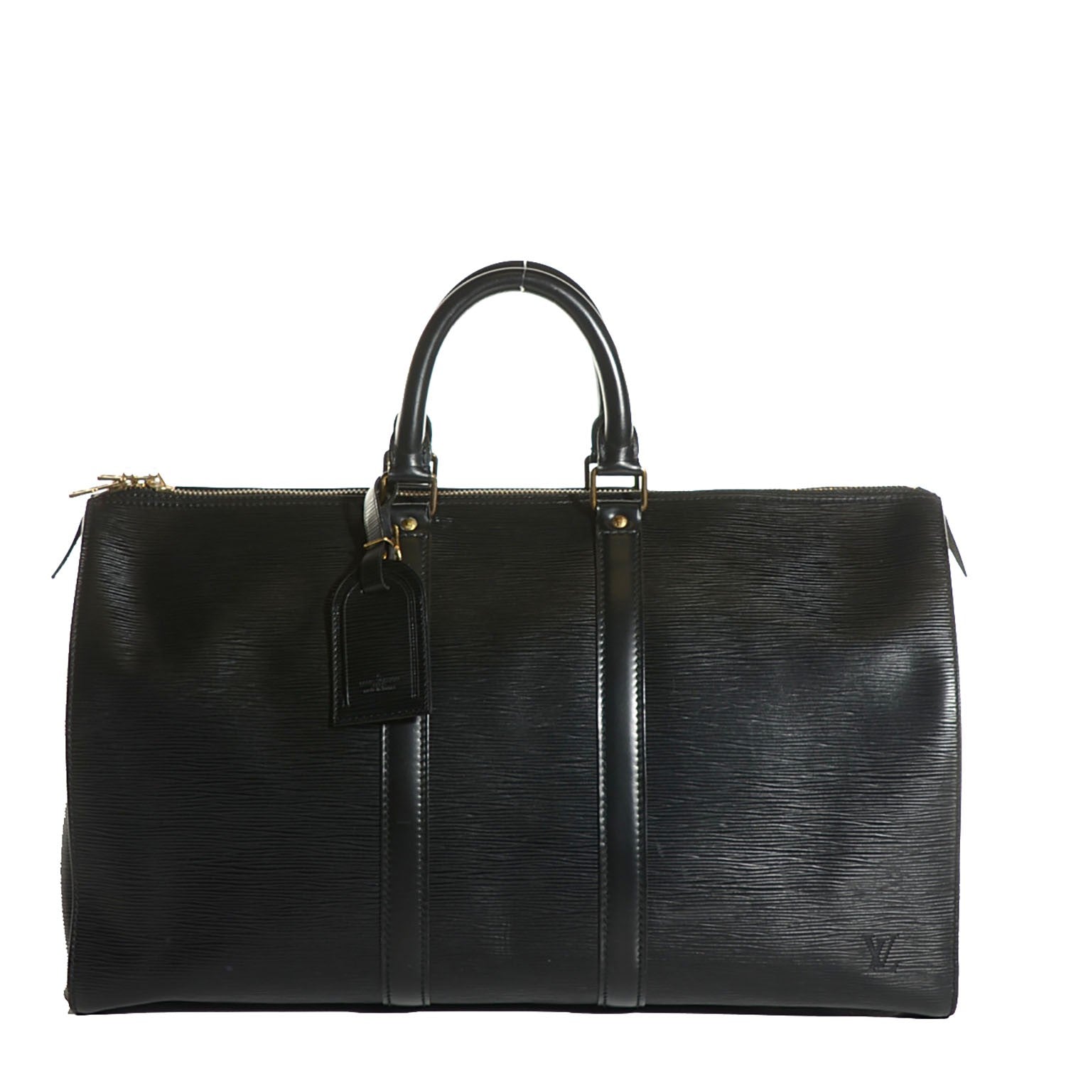 Louis Vuitton Epi Keepall 45 Black 1 of 7