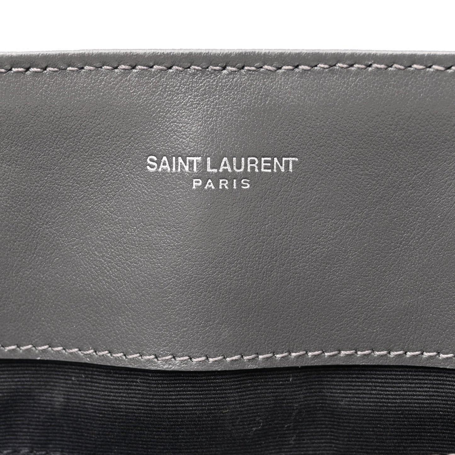 Calfskin Y Quilted Monogram Large Loulou Shopper Storm