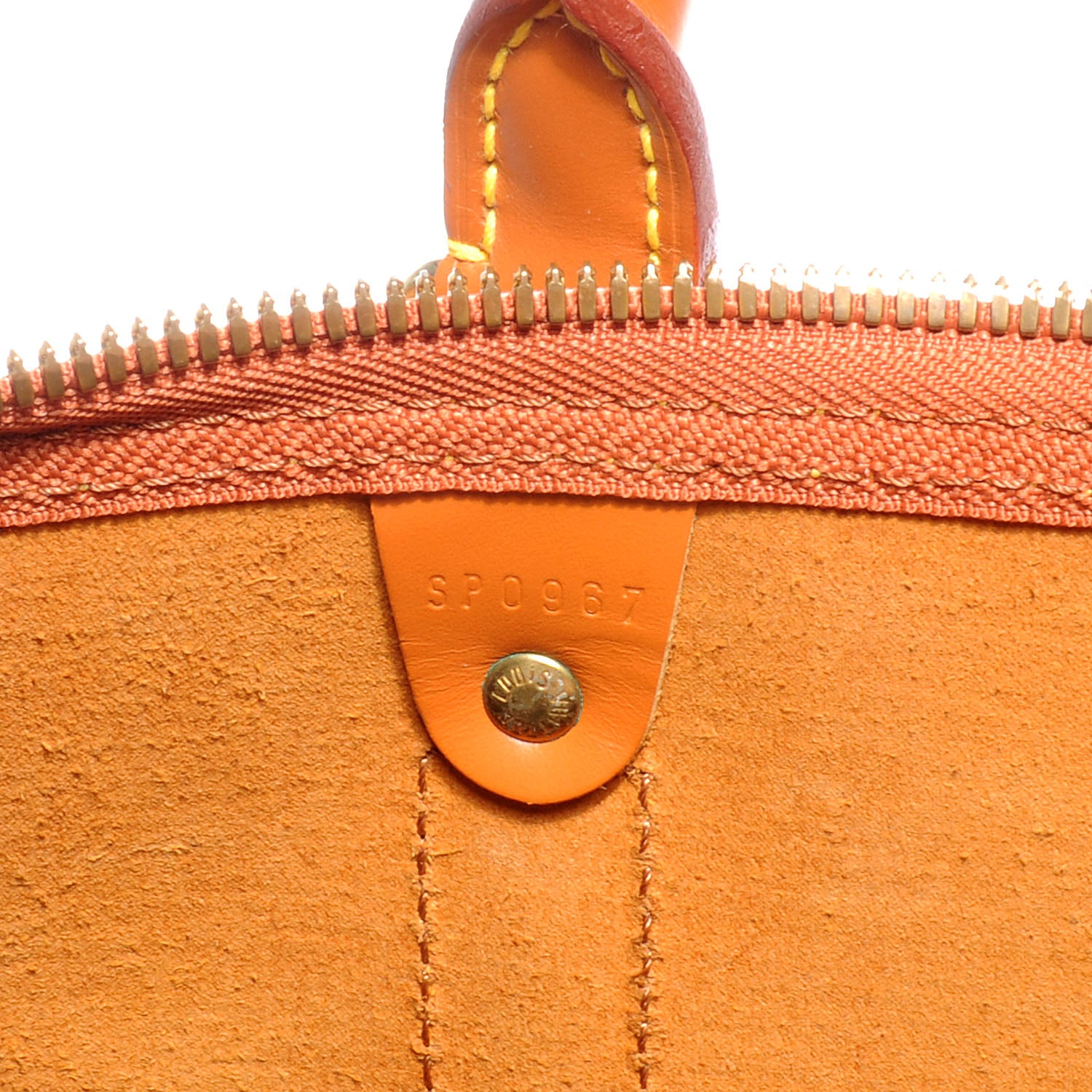 Louis Vuitton Epi Keepall 55 Cipango 6 of 7