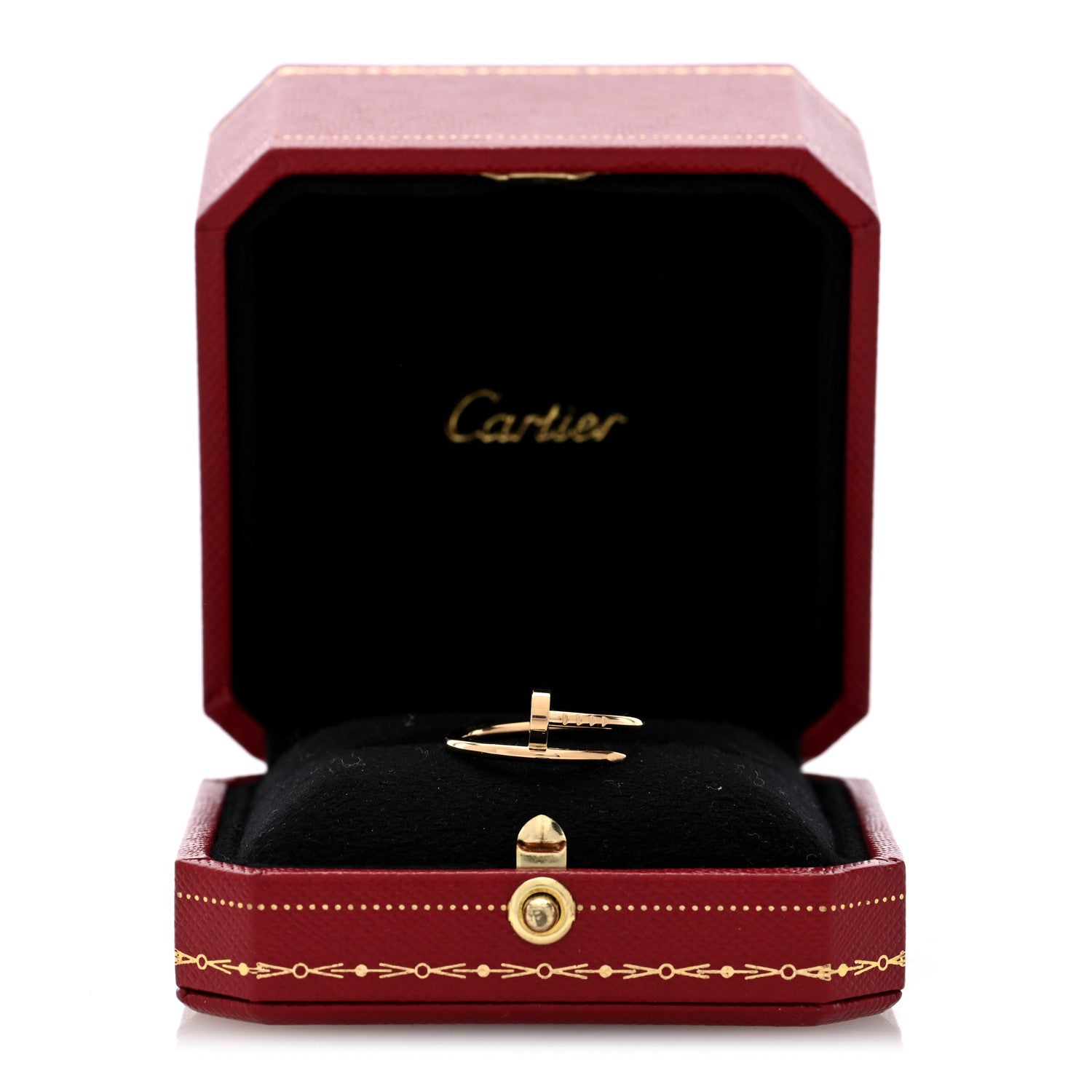 Cartier 18K Yellow Gold Small Juste Un Clou Ring 52 6 5 of 5