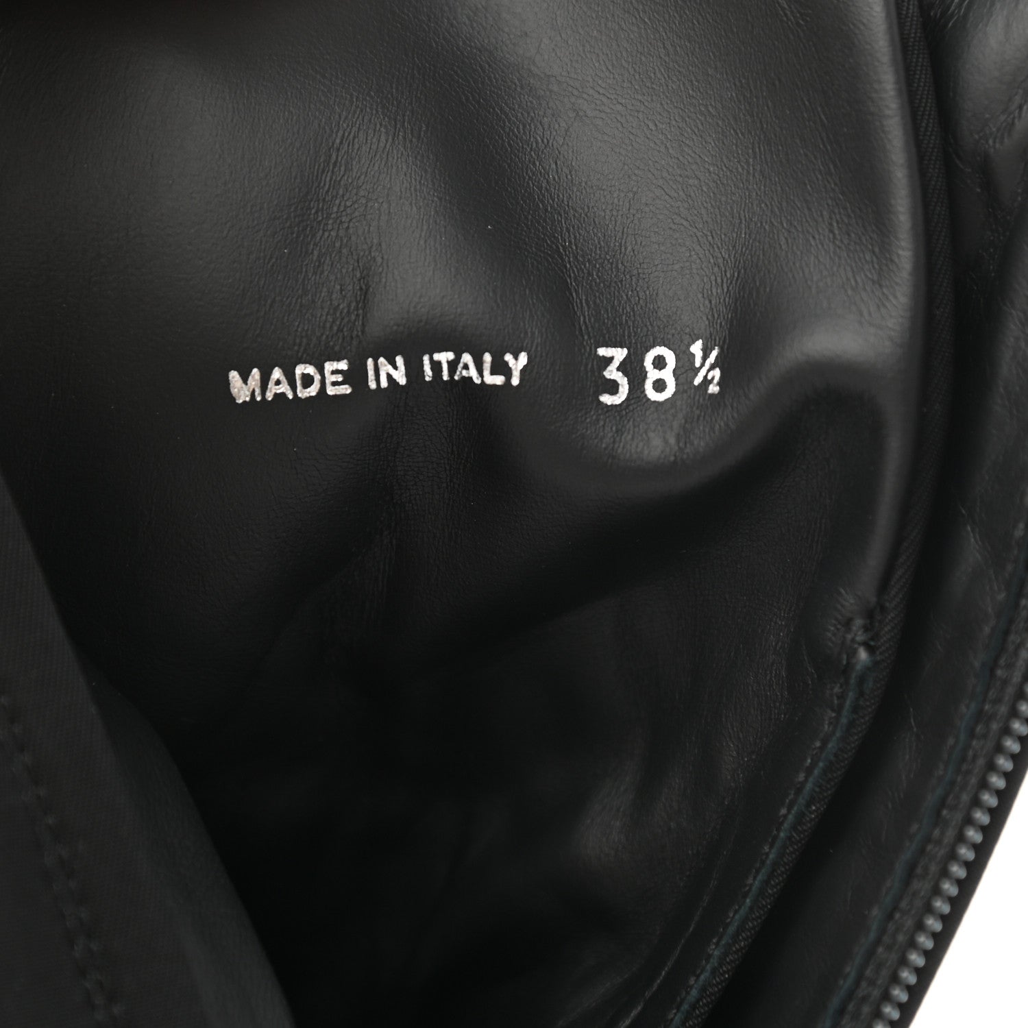 Prada Vitello Montana Re-Nylon Metal Triangle Logo 110mm Ankle Boots 38.5 Black 8 of 9