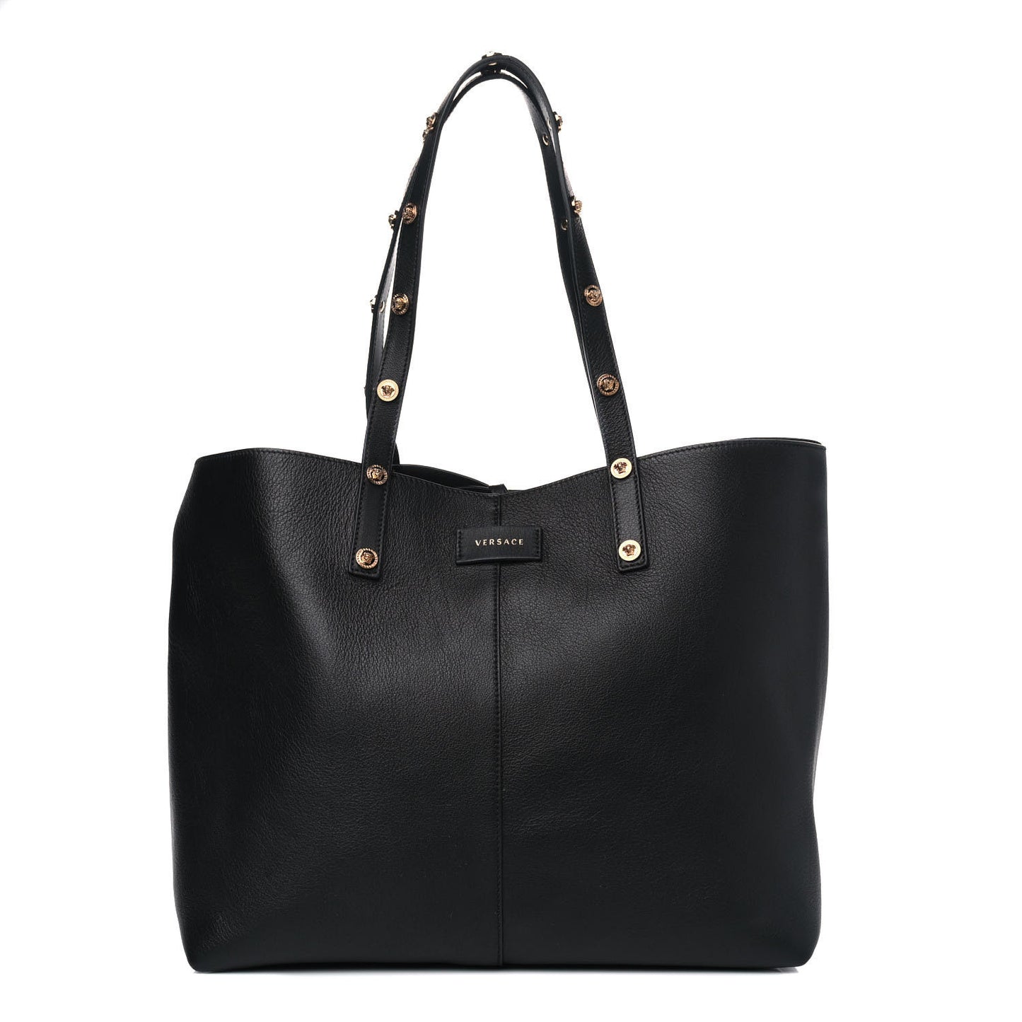 Calfskin Palazzo Tote Black