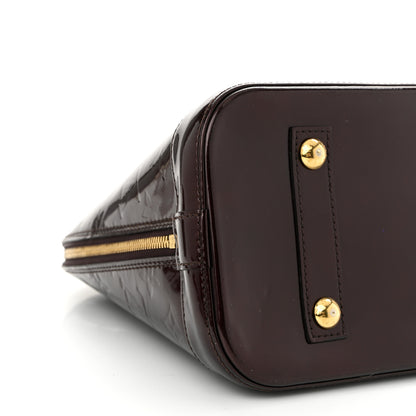 Louis Vuitton Vernis Alma PM Amarante 9 of 11