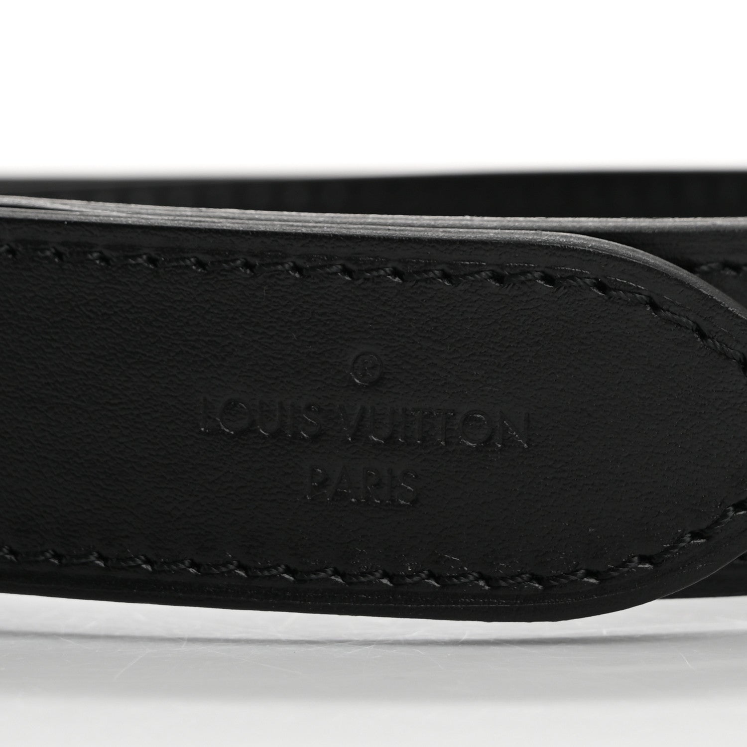 Louis Vuitton Calfskin Odeon PM Adjustable Shoulder Strap Black 3 of 6