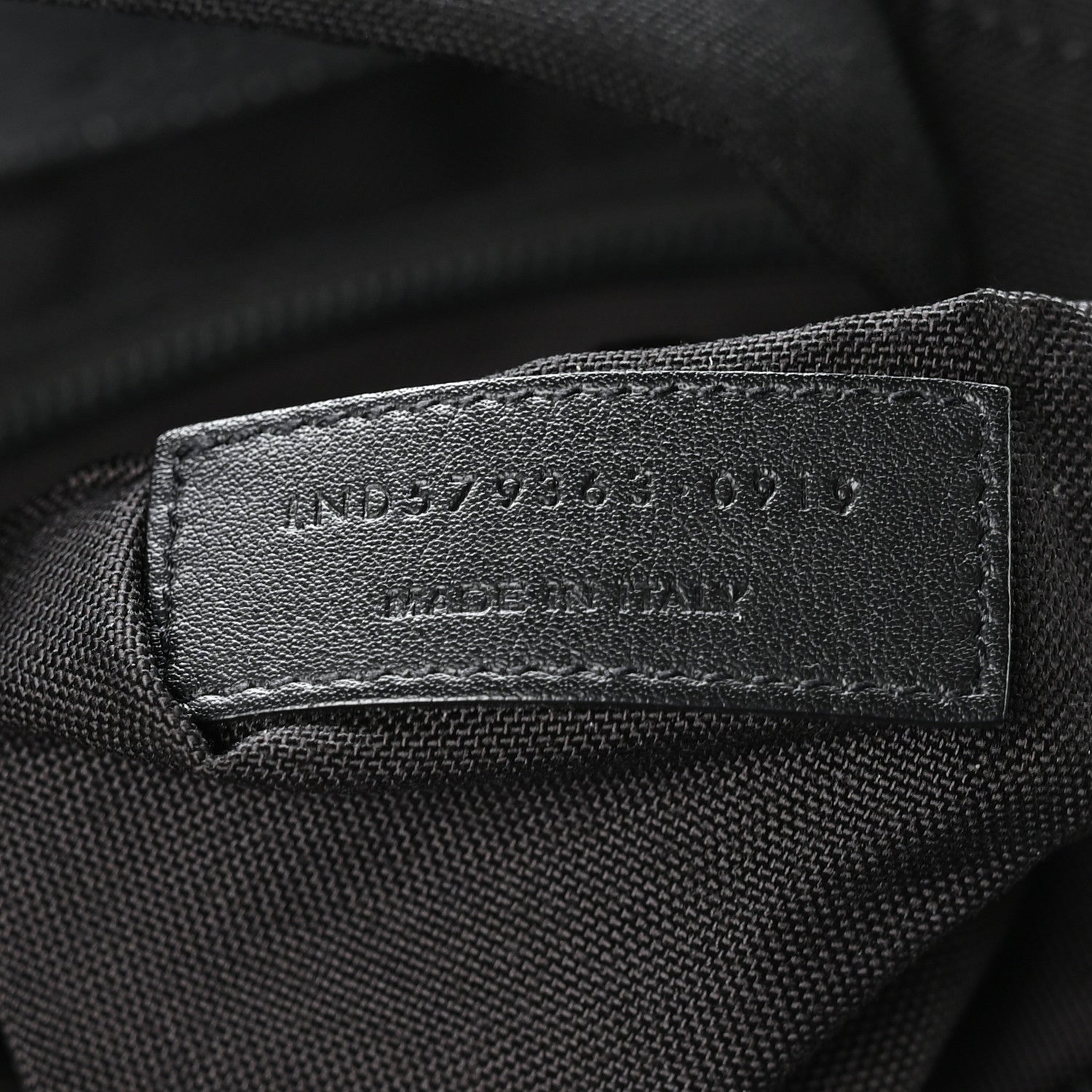 Saint Laurent Canvas Cit-E Backpack Black 7 of 11